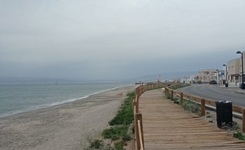Paseo De Las Sirenas Vistas Bahia Almeria