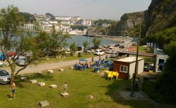 Playa Segunda de Ḷḷuarca/Luarca