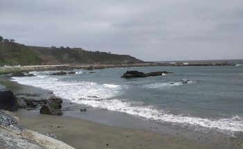 Playa Segunda de Ḷḷuarca/Luarca