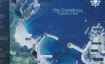 Playa Segunda de Ḷḷuarca/Luarca