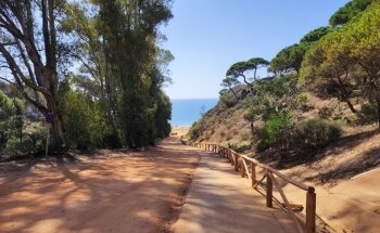 Playa del Parador de Mazagon