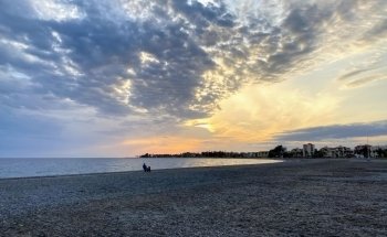 Playa del Cable, O Playa Grande.