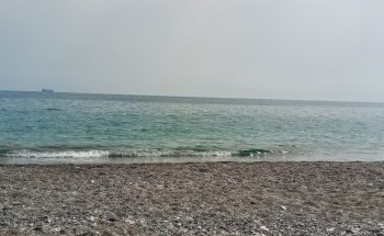 Playa del Cable, O Playa Grande.