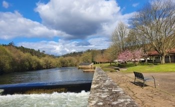 Praia fluvial de Tapia, Ames